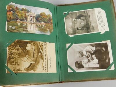 Suffragette interest. A postcard album - 3