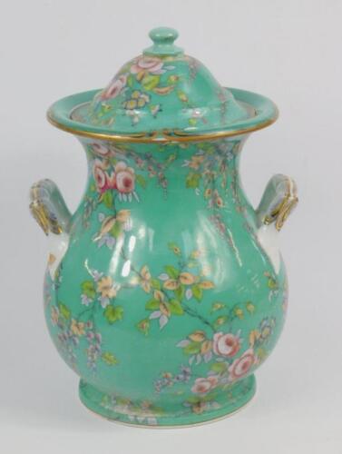 A Mintons mid 19thC pottery rumtopf