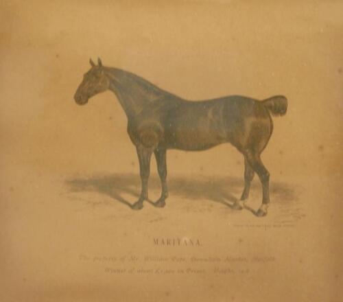 After Howe (19thC). Horse Racing at Edinburgh 1824