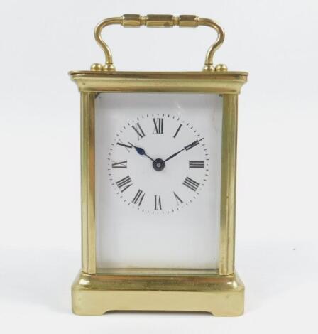 An early 20thC carriage clock