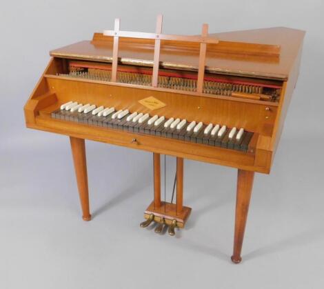 A modern harpsichord by William de Blaise of London