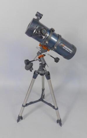 A Celestron Astra Master 114 Celestial telescope