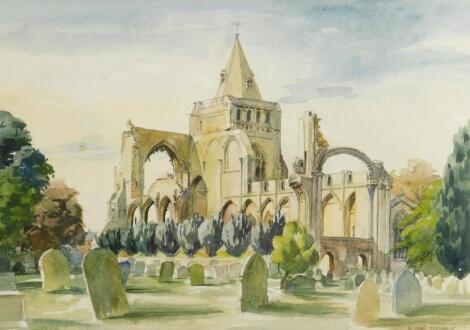 Gladys Rees Teesdale (20thC). Crowland Abbey