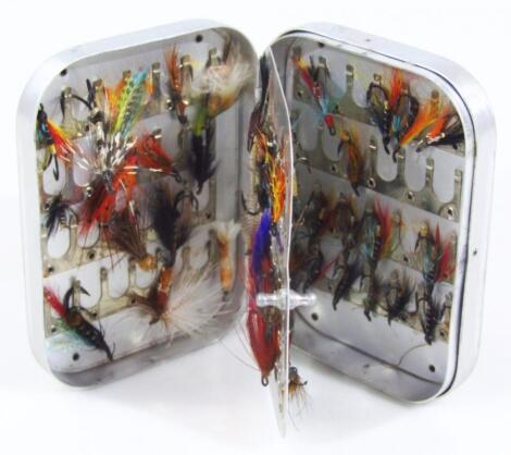 Various fishing flies