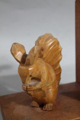 A pair of squirrel bookends - 3