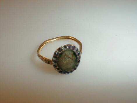 A George III memorial ring