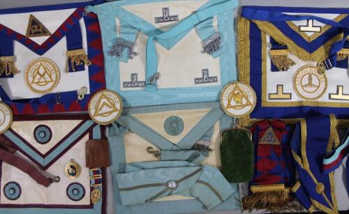 Various Masonic regalia