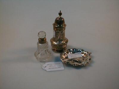 A Victorian silver pepperette