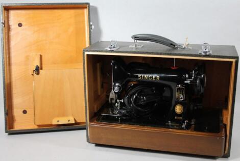 A 20thC Singer sewing machine