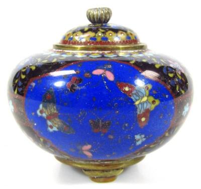 A 20thC Chinese cloisonné bowl and cover - 3