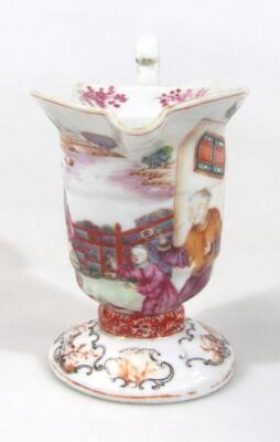 A 19thC Chinese design cream jug - 2