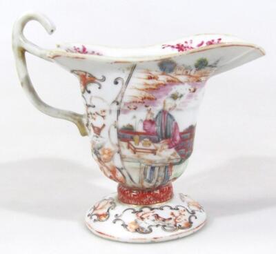 A 19thC Chinese design cream jug - 3