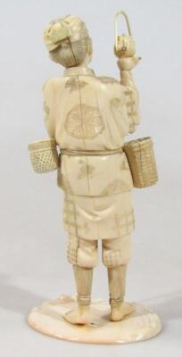 A Japanese Taisho period ivory figure - 3