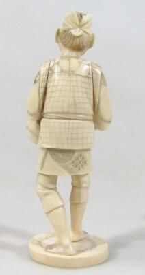 A Japanese Taisho period ivory figure - 3