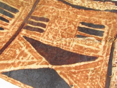 Four examples of Polynesian book cloth - 5