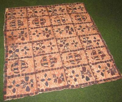 Four examples of Polynesian book cloth - 6