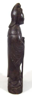 A 19thC oriental wooden carving - 2