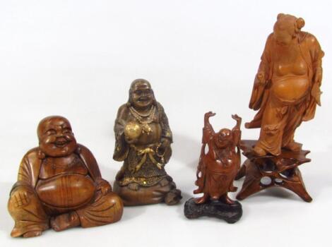 Four various figures of Buddha