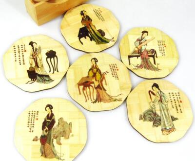 A set of six coasters - 8