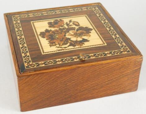 A 19thC Tunbridge Ware box