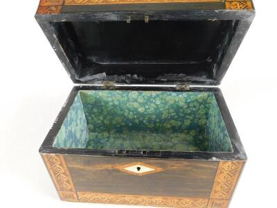 A 19thC Tunbridge style jewellery box - 2