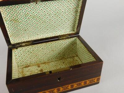 A late 19thC Tunbridge Ware box - 2