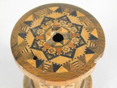 A 19thC Tunbridge Ware string box - 2