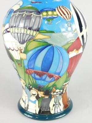 A Moorcroft Up Up & Away vase - 2