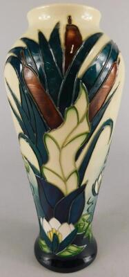 A Moocroft pottery Lamia pattern vase