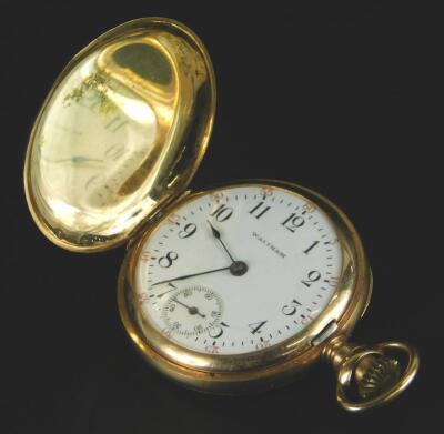 A Waltham lady's hunter pocket watch