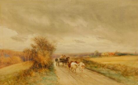 Robert Jobling (1841-1923). Return from market