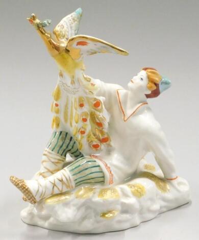 A Lomonosov Russian porcelain figure