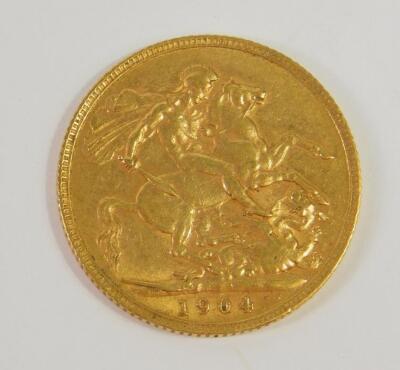 An Edward VII gold sovereign 1904 - 2