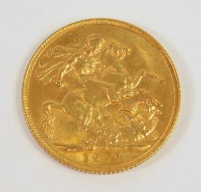 An Edward VII gold sovereign 1907 - 2