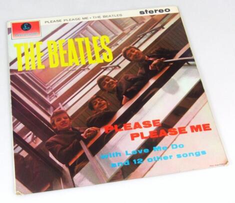 The Beatles Please Please Me stereo 33 1/3 first pressing record