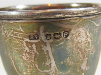 An Elizabeth II silver christening mug - 2