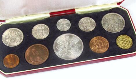 A 1953 Elizabeth II coronation coin set
