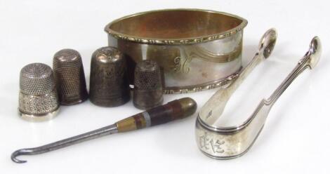 Various silver and other collectable items etc.