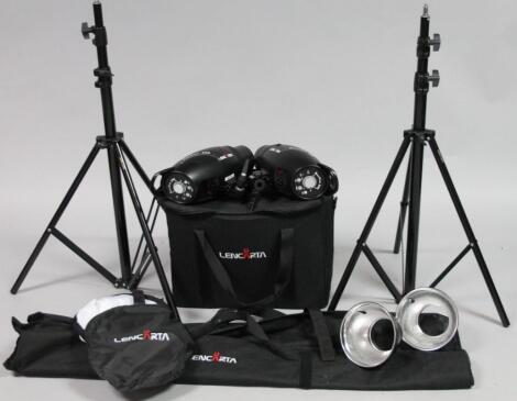 A Lencarta Smart flash base 200 studio head light