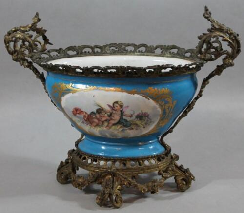 A 19thC Sevres centrepiece