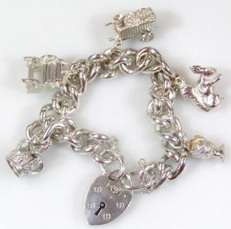 A charm bracelet