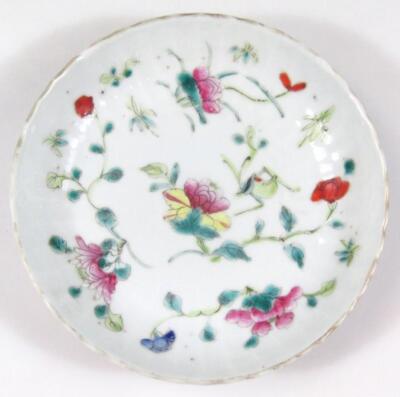 A Kangxi style Chinese porcelain saucer - 4