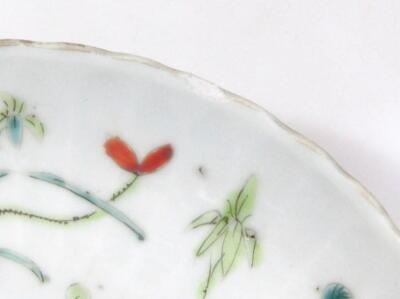 A Kangxi style Chinese porcelain saucer - 6