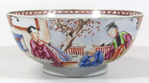 A late 19thC Cantonese bowl