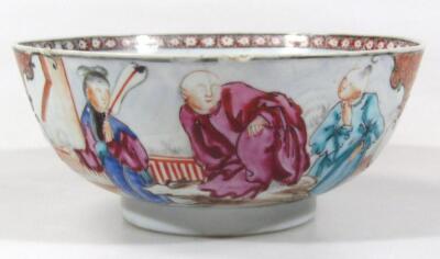 A late 19thC Cantonese bowl - 3