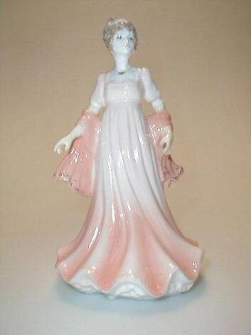 A Coalport figure, Eleanor, from the Past Times Collection, no 103/5000