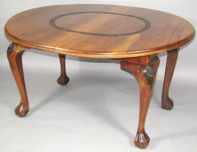 A late 19thC Chinese dining table - 12