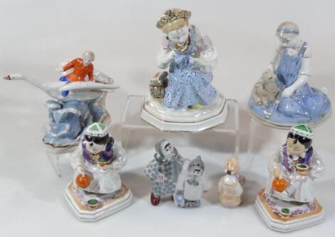 Various early 20thC and later porcelain