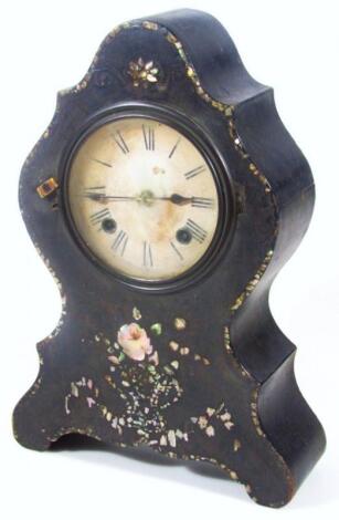 A late Victorian clock case