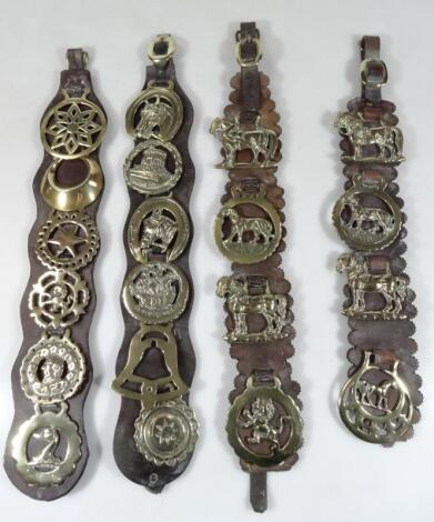 Various horse brasses